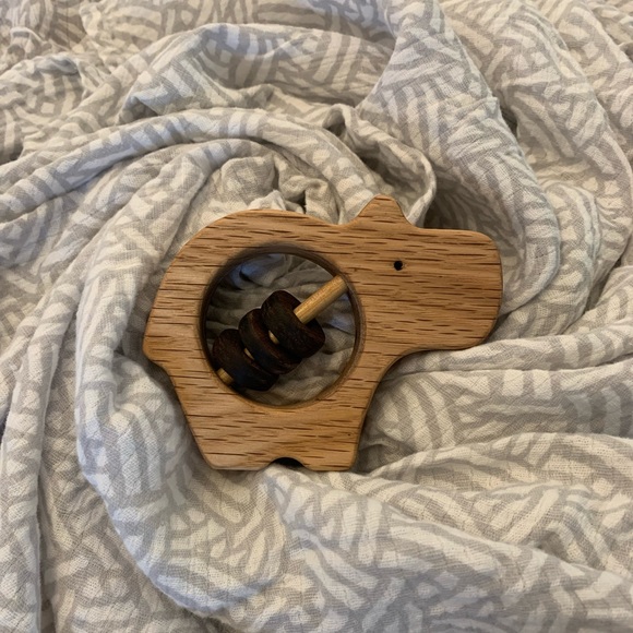 Handmade baby rattle - Picture 3 of 3